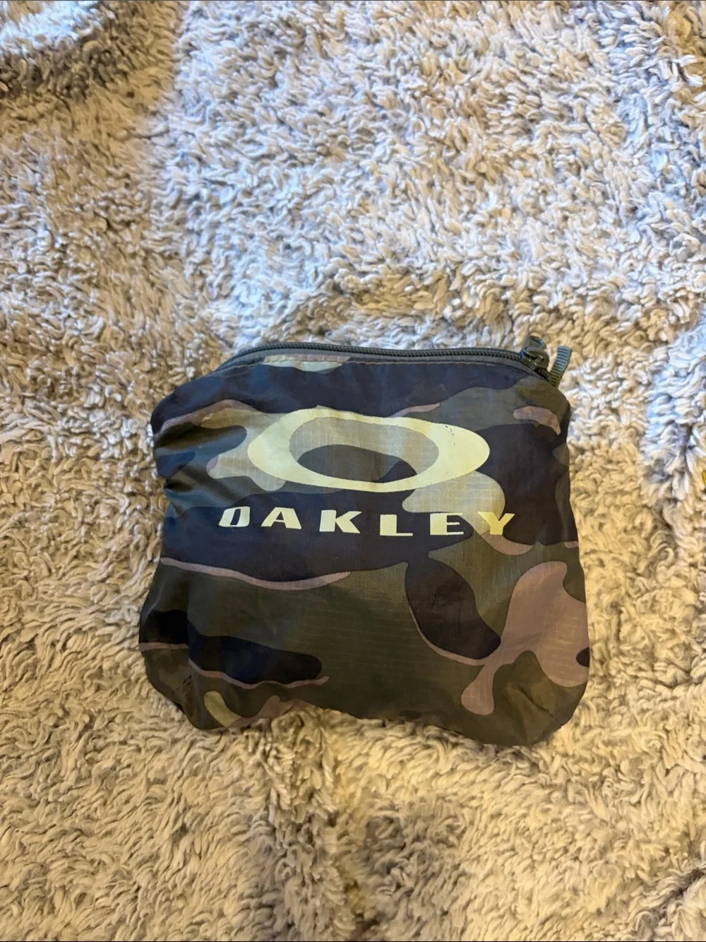 Oakley Packable Backpack Mens OS Camo Excellent Lightweight Ripstop Travel Bag